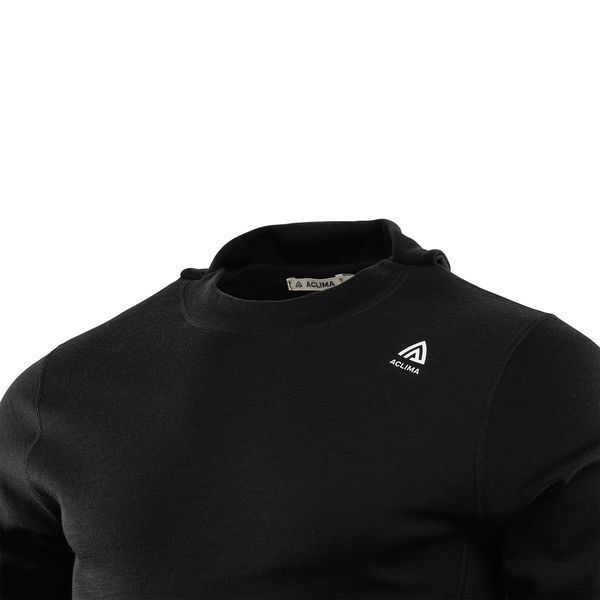 Худи муж. Aclima WarmWool 200 Hood Sweater Men, Jet Black, L 106325