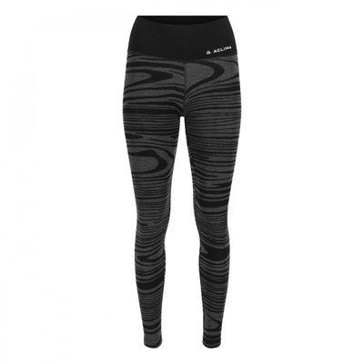 Термоштаны жен. Aclima WarmWool 200 Longs High Waist, Black Motion, XS 110121