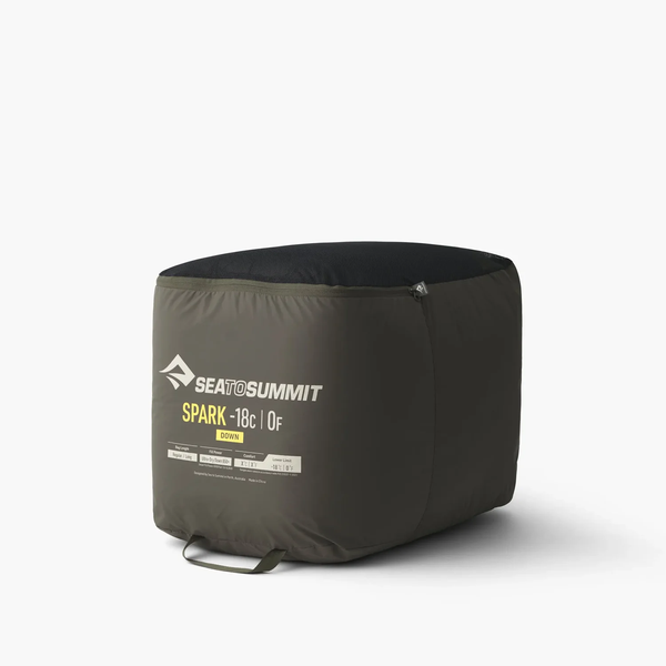 Спальний мішок Sea to Summit Spark -18&deg;C/0&deg;F Regular, Beluga Black STS ASL041072-050108