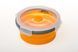 Контейнер Tramp 800 мл складной силиконовый с крышкой, Красный TRC-087-orange photo 2