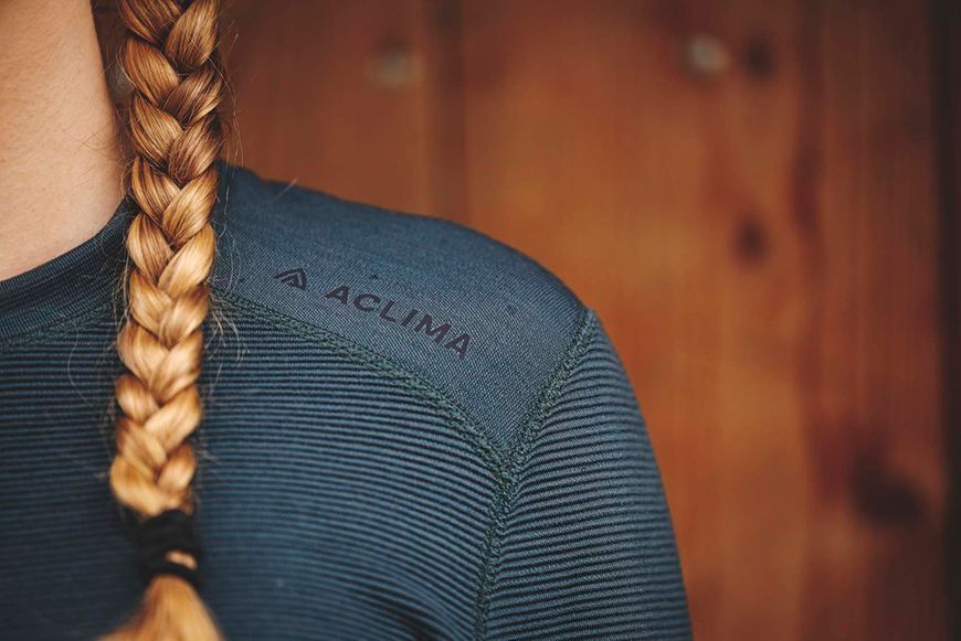 Термокофта жін. Aclima StreamWool 400 Crew Neck, Green Gables, S 108836