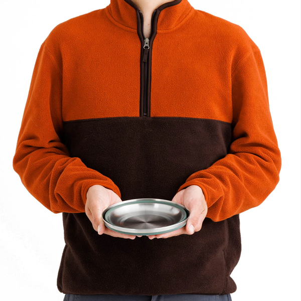 Миска складная Sea to Summit Detour Stainless Steel Collapsible Bowl, Bombay Brown, М STS ACK039011-050303