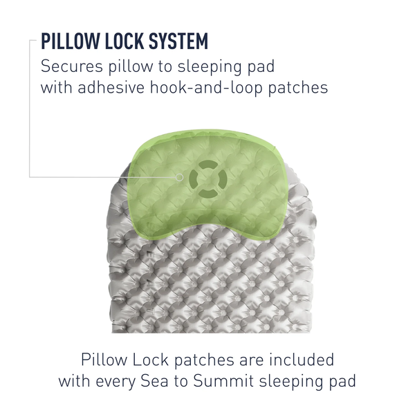Надувная подушка Aeros Premium Pillow Regular, 34х24х11см, Lime от Sea to Summit STS APILPREMRLI