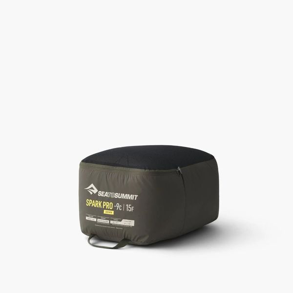 Спальний мішок Sea to Summit Spark Pro -9&deg;C/15&deg;F Regular, Beluga Black STS ASL041071-050105