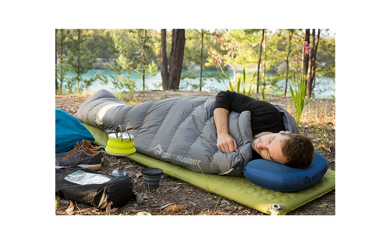 Надувная подушка Aeros Premium Pillow Regular, 34х24х11см, Lime от Sea to Summit STS APILPREMRLI