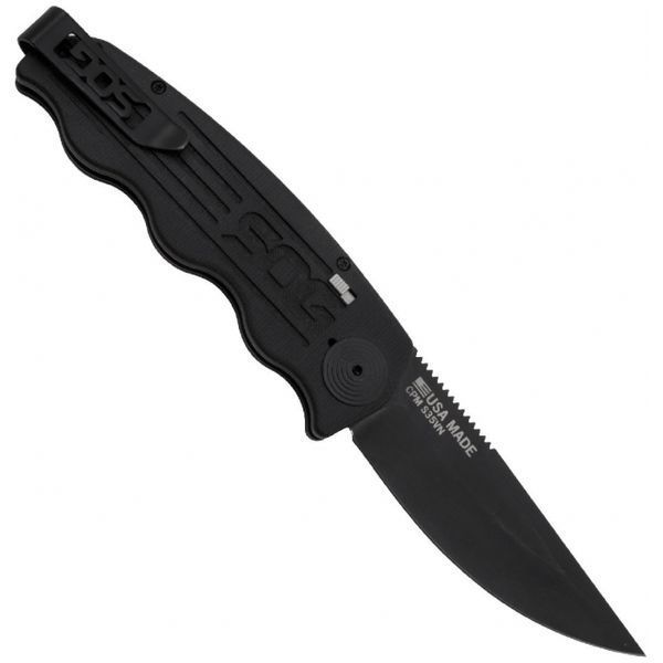 Складний ніж SOG Tac Ops, Black Micarta SOG TO1011-BX