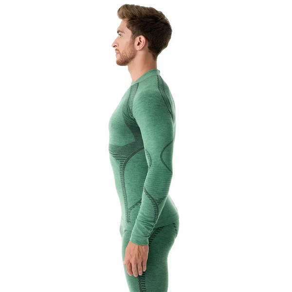 Термофутболка чоловіча Accapi Ergowool, Forest/Black, M/L ACC WА701.1699-ML