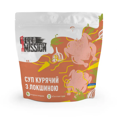 Суп курячий з локшиною Food Mission FM4