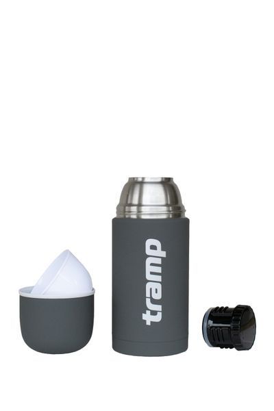 Термос Tramp Soft Touch, Сірий, 0,75 л TRC-108-grey