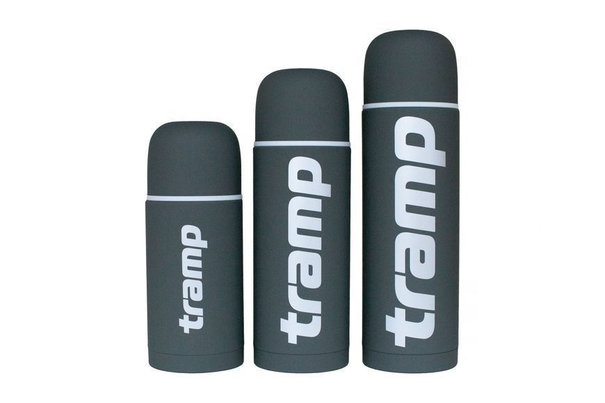 Термос Tramp Soft Touch, Сірий, 0,75 л TRC-108-grey