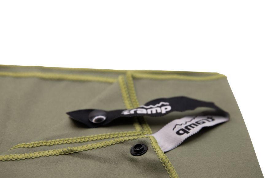 Полотенце Tramp из микрофибры, 75x150 см, Dark Green UTRA-161-XL-army-green