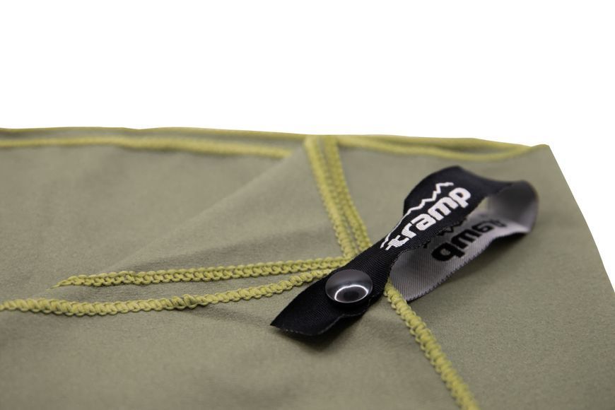 Полотенце Tramp из микрофибры, 75x150 см, Dark Green UTRA-161-XL-army-green