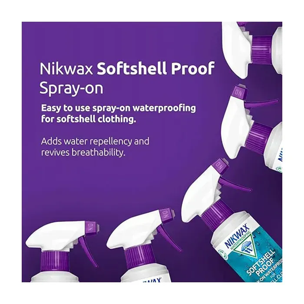 Средство для пропитки Nikwax Softshell Proof 300ml Спрей 441P12