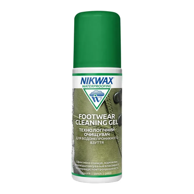 Средство для чистки обуви Nikwax Foot Wear Cleaning Gel 125ml 821P24