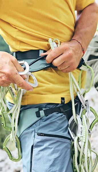 Страховочная система Edelrid Sendero II, Mineral Blue, S 749270051520