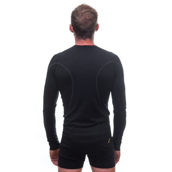 Термофутболка Sensor Merino Active LS, Black, L SM11MA-black-L
