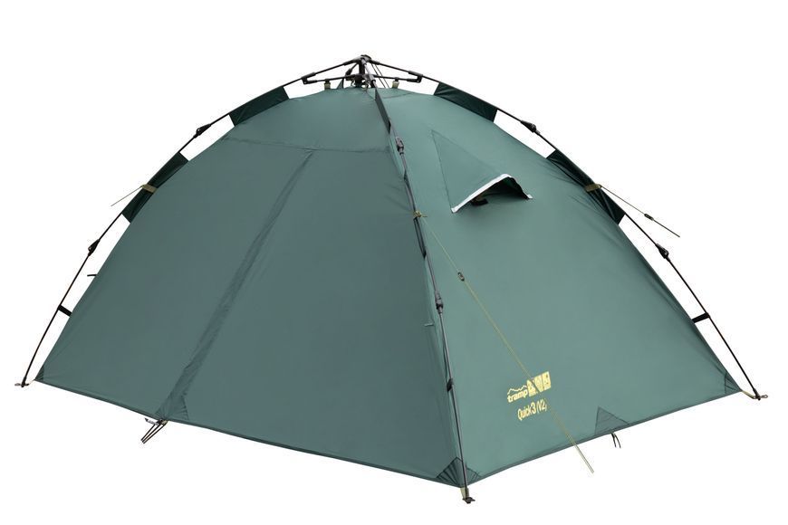 Трехместная палатка Tramp Quick 3 Green UTRT-097