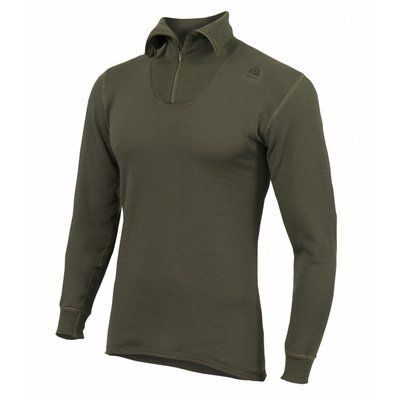 Термокофта Aclima HotWool 230 Polo W/Zip Unisex, Olive Night, L 165003043-06