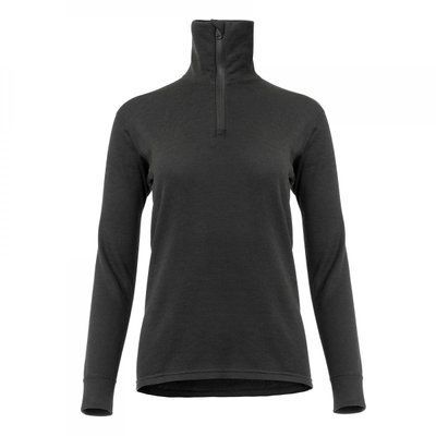 Термокофта-поло жен. Aclima WoolTerry 220 Polo, Jet Black, M 108950