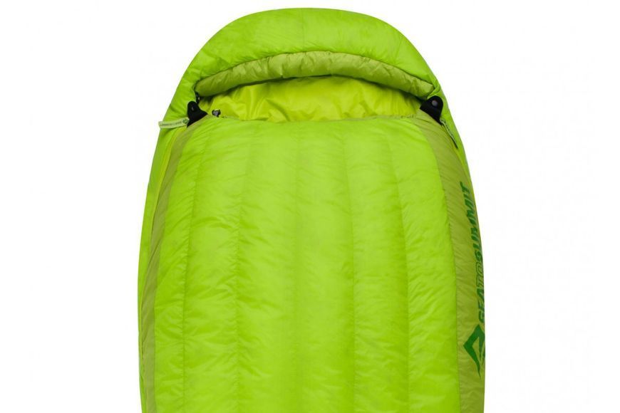 Спальный мешок Sea to Summit Ascent AcII (t.comf -4&deg;, t. limit -10&deg;, t.extrem -29&deg;), Lime, 183 см - Left Zip STS AAC2-R
