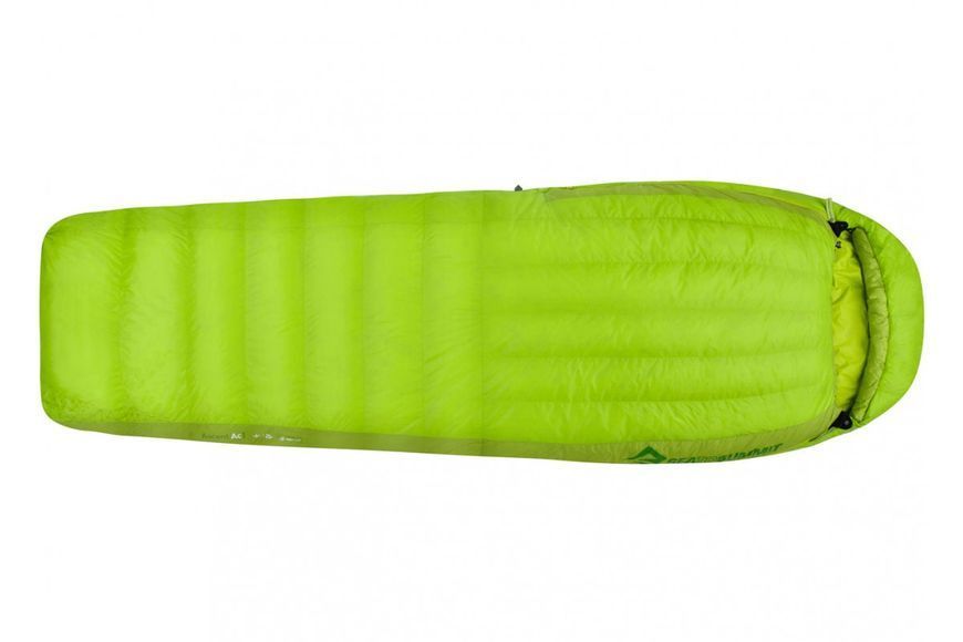 Спальный мешок Sea to Summit Ascent AcII (t.comf -4&deg;, t. limit -10&deg;, t.extrem -29&deg;), Lime, 183 см - Left Zip STS AAC2-R