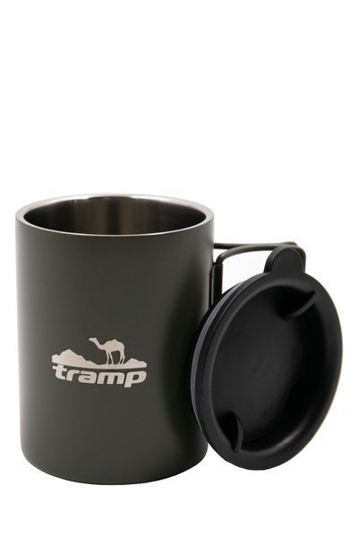 Термокружка Tramp 400 мл, Оливковый UTRC-137-olive